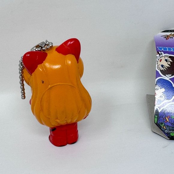 Retro Sega Arcade Japan Neon Genesis Evangelion Keychain Chibi Figure‎ - Picture 3 of 5